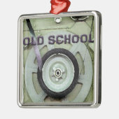 Ornement En Métal Bande de cassettes Old School Retro 8 Track (Gauche)