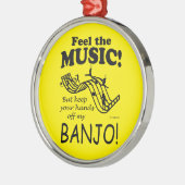 Ornement En Métal Banjo Sent La Musique (Gauche)