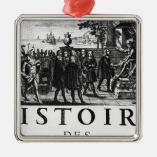 Ornement En Métal Base par Louis XIV, roi de la France