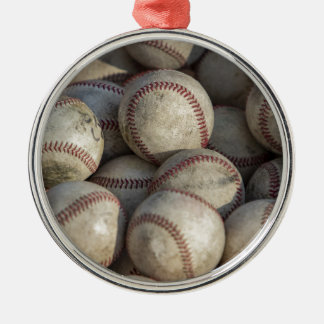 Ornement En Métal Baseball