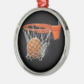 Ornement En Métal Basket (Gauche)