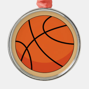 Ornement En Métal Basket-ball