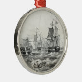 Ornement En Métal Bataille du lac Érié (Droite)