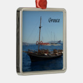 Ornement En Métal Bateau grec (Droite)