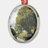 Ornement En Métal Bateaux à canaux (Gauche)