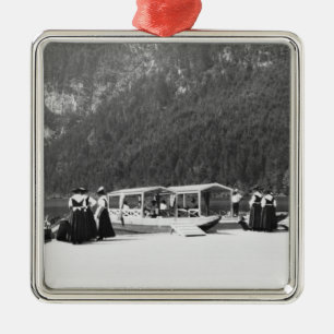 Ornement En Métal Bateaux chez Konigssee, c.1910