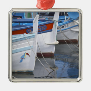 Ornement En Métal Bateaux de pêche typiques de Provence peints en 2