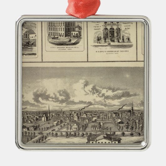 Ornement En Métal Bâtiments d'Osage, fermes, résidences (Devant)