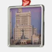Ornement En Métal Bâtiments le long de Gran Via et Edificio Espana (Gauche)
