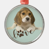 Ornement En Métal Beagle (Devant)