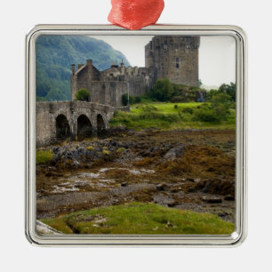 Ornement En Métal Beau château d'Eileen Donan à Dornie occidental 2