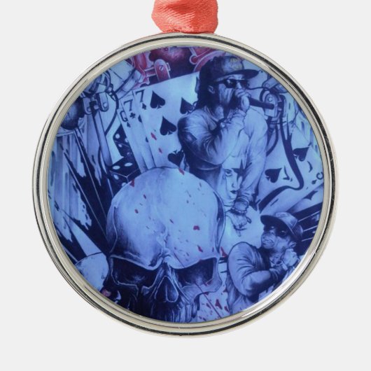 Ornement En Métal Beau produit artistique Skeezers extraordinaire en (Devant)