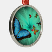 Ornement En Métal Beau voyage de papillon (Droite)
