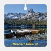 Ornement En Métal Beaux Mammoth Lakes, CA (Recto)