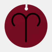 Ornement En Métal Bélier (Recto)