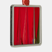 Ornement En Métal Belle conception rouge (Droite)