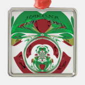 Ornement En Métal Belle Ethiopie Belle Hakuna Matata J'aime Hea (Devant)