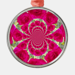 Ornement En Métal Belle Roses rouges Extraordinaires.jpg