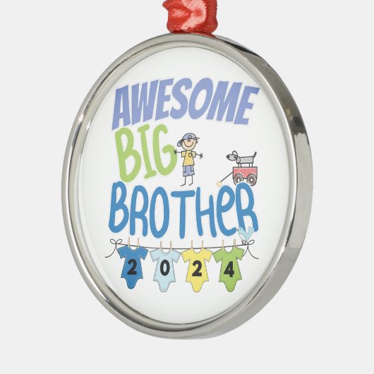 Ornement En Métal Big Brother 2024 (Gauche)