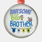 Ornement En Métal Big Brother 2024 (Devant)