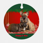 Ornement En Métal Bijoux de Noël (Recto)