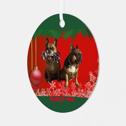 Ornement En Métal Bijoux de Noël (Avant gauche)