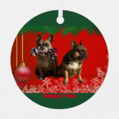 Ornement En Métal Bijoux de Noël (Recto)