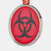 Ornement En Métal Biodanger (Gauche)