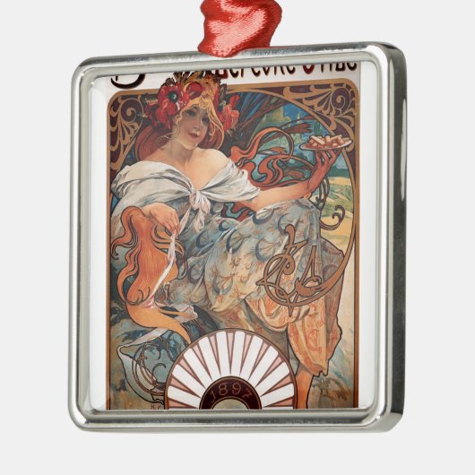 Ornement En Métal Biscuits Lefevre-Utile (Gauche)