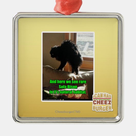 Ornement En Métal Bison de sofa (Devant)