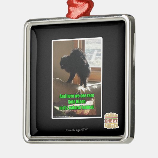 Ornement En Métal Bison de sofa (Gauche)