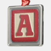 Ornement En Métal Bloc A de jouet d'alphabet (Gauche)