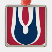 Ornement En Métal Blooming Red Hakuna Matata Dernier design cadeau (Devant)