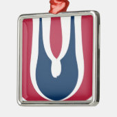 Ornement En Métal Blooming Red Hakuna Matata Dernier design cadeau (Gauche)