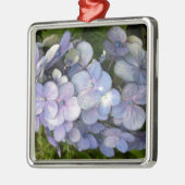Ornement En Métal Blue Purple Hydrangea (Gauche)