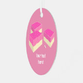 Ornement En Métal Bonbons à la noix de coco - 'Glace de coco' - votr (Avant gauche)