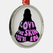 Ornement En Métal Bouddha amour violet (Droite)