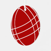 Ornement En Métal Boule de boule de métal ronde ornement d'arbre de  (Avant gauche)