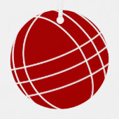 Ornement En Métal Boule de boule de métal ronde ornement d'arbre de  (Recto)