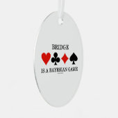 Ornement En Métal Bridge Est Un Jeu Bayésien Quatre Costumes Carte (Avant droite)