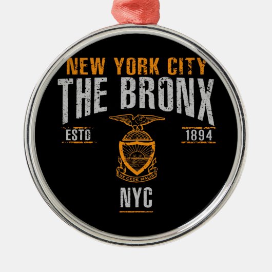 Ornement En Métal Bronx (Devant)