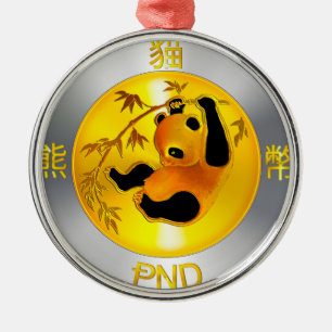 Ornement En Métal BUTIN de Pandacoin