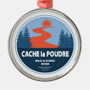 Ornement En Métal Cache La Poudre Wild Et Pittoresque