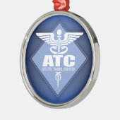 Ornement En Métal Cad ATC (diamant) (Gauche)