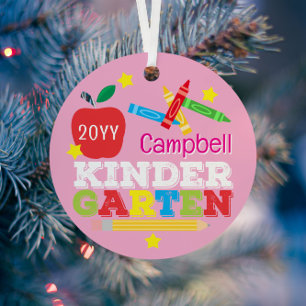 Ornement En Métal Cadeau de maternelle Photo mignonne de petites fil