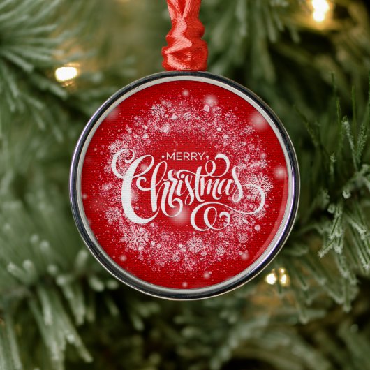 Ornement En Métal Cadeau de Noël moderne (Arbre)