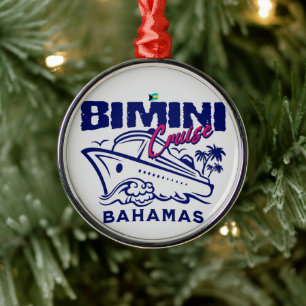 Ornement En Métal Cadeau souvenir Bahamas : Bimini Bahamas Cruise