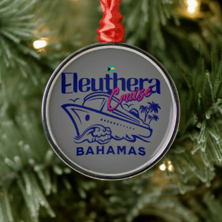 Ornement En Métal Cadeau souvenir Bahamas : Eleuthera Bahamas Cruise