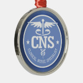 Ornement En Métal Caduceus CNS 2 (Droite)