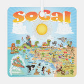 Ornement En Métal Californie du Sud (Verso)